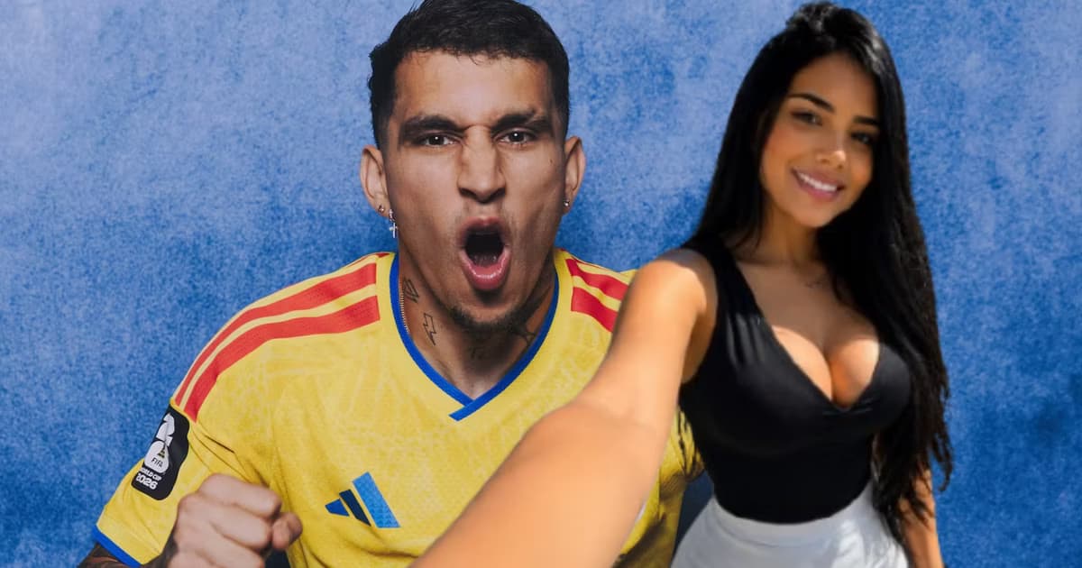 Gustavo Puerta con la camiseta de Colombia