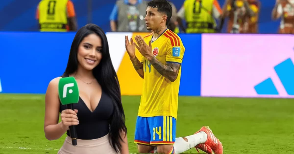 Gustavo Puerta rezando con Colombia