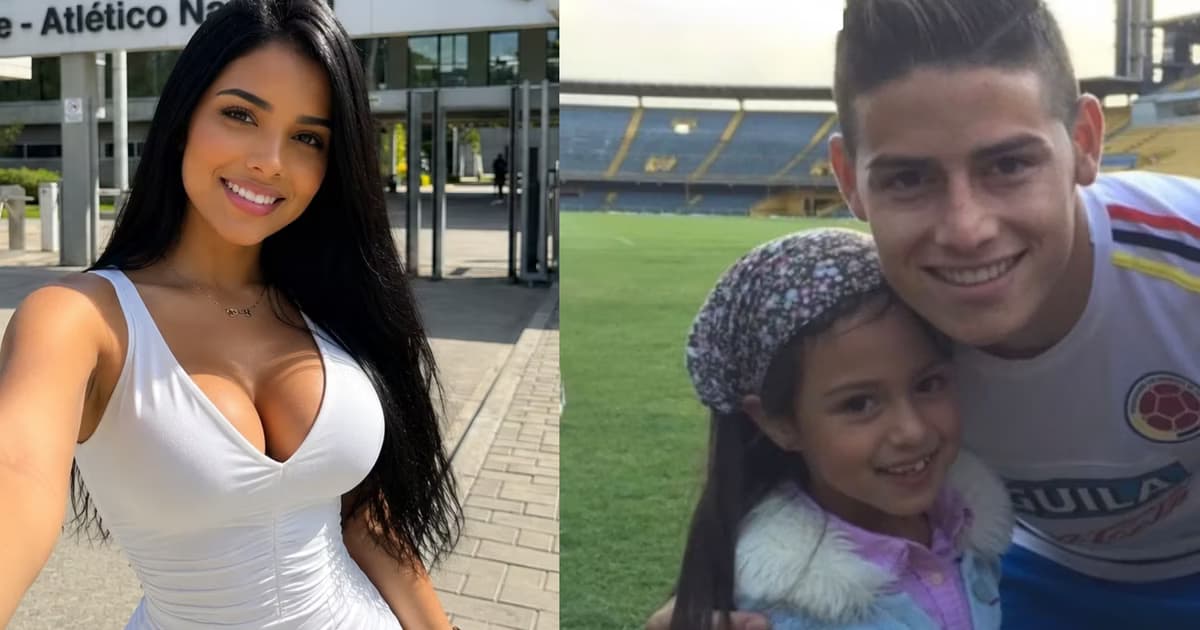 James Rodriguez y la hija de Gustavo Petro