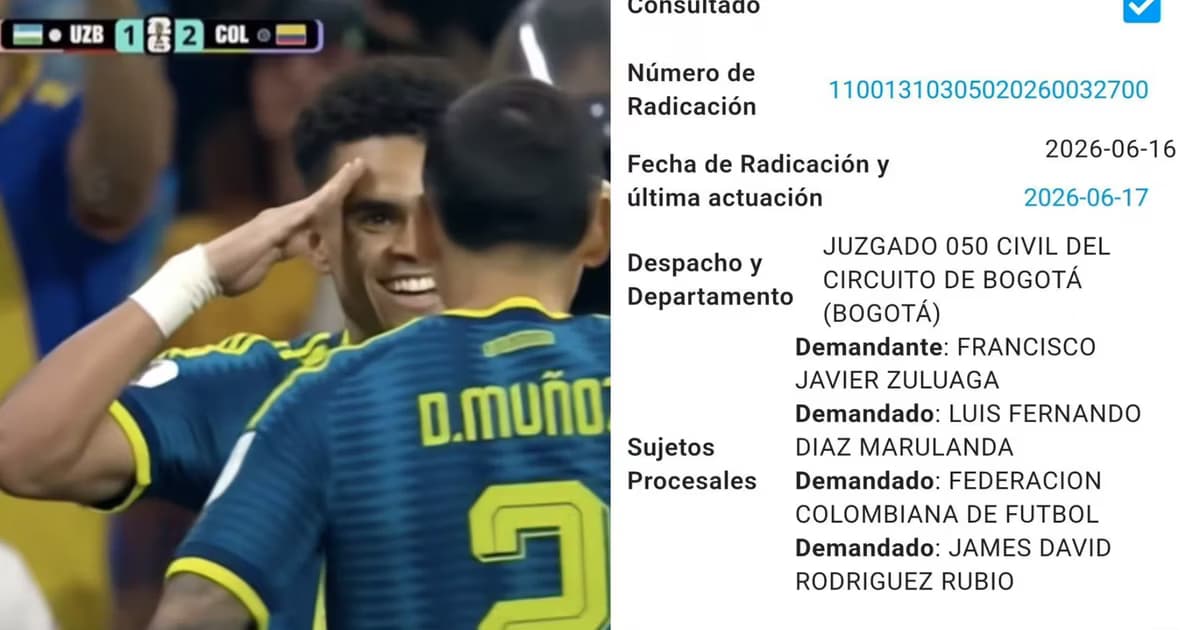 Esta es la tutela en contra de James, Lucho Díaz y la Selección Colombia