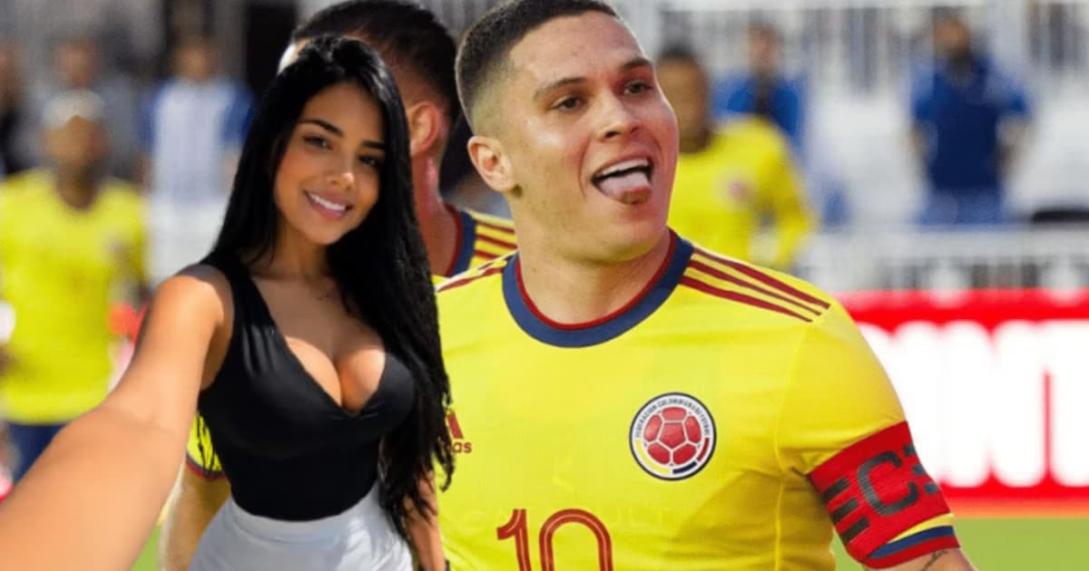 Juanfer Quintero con la selección Colombia