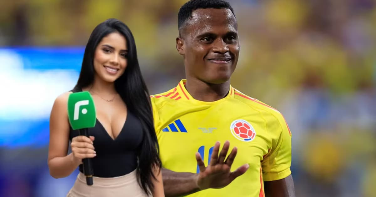 Jhon Arias con la camiseta de Colombia