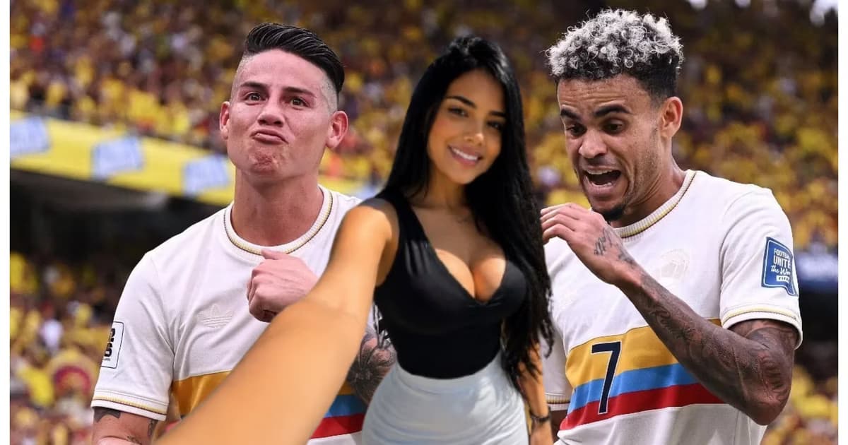 James Rodruiguez y Luis Díaz en Colombia