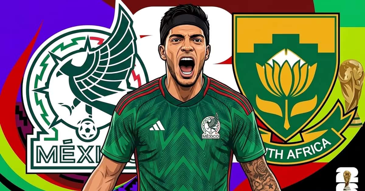 México vs. Sudáfrica EN VIVO