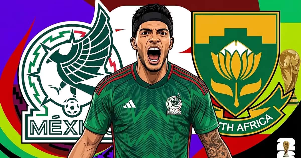 México vs. Sudáfrica EN VIVO