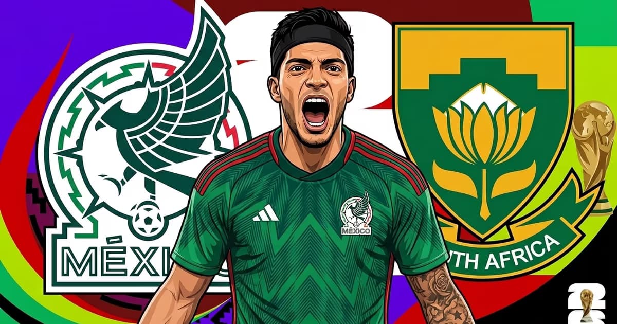 México vs. Sudáfrica EN VIVO