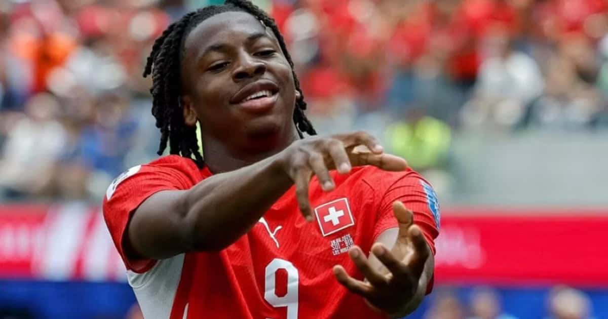 Se lesiona el mejor jugador de Suiza: Johan Manzambi no estará ante Colombia
