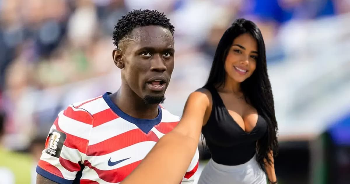 Balogun con la camiseta de USA