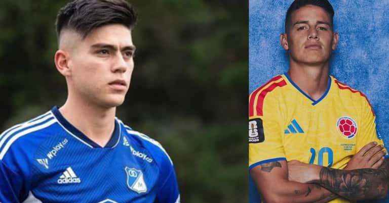 Decían que era el sucesor de James Rodríguez, pero como nadie lo quiere apareció entrenando en Millos