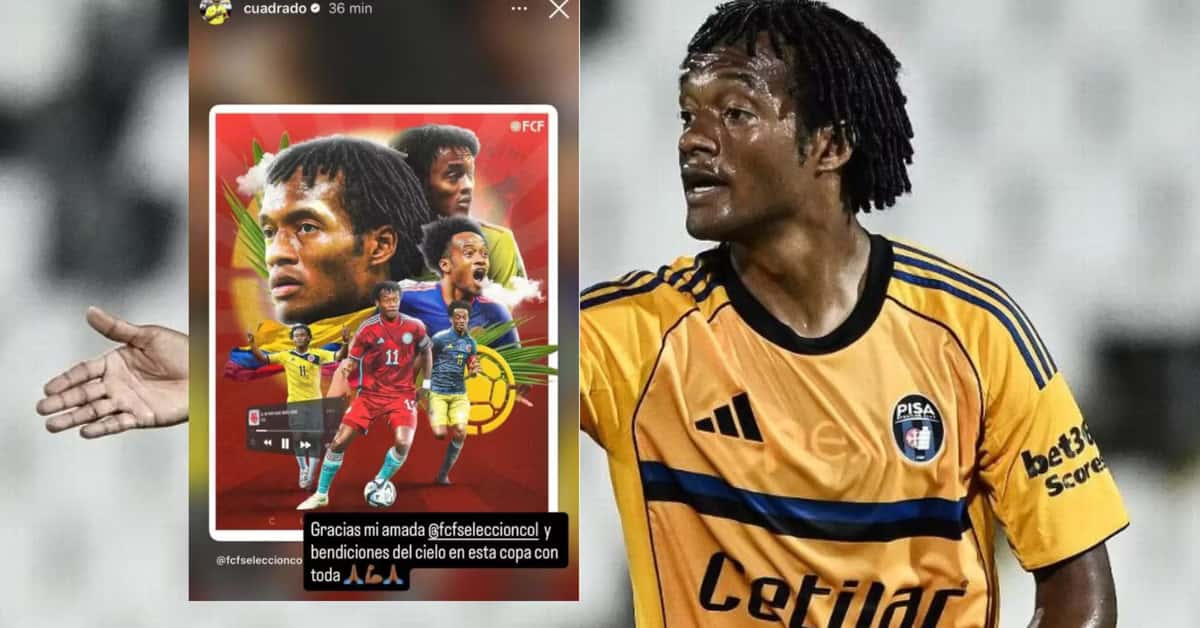 El mensaje de Cuadrado en aliento a la Selección