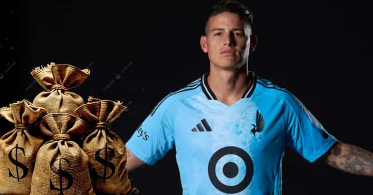 James Rodríguez alcanza el valor de mercado más bajo de toda su carrera