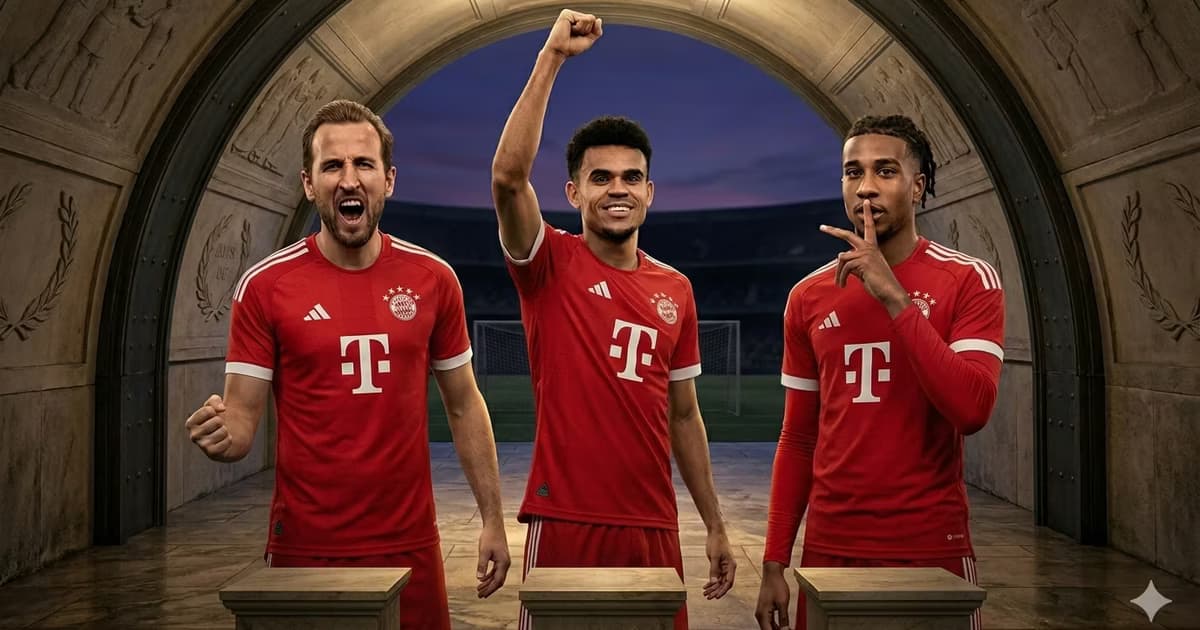 Kane, Olise y Díaz, los números del mejor tridente de la historia dle Bayern