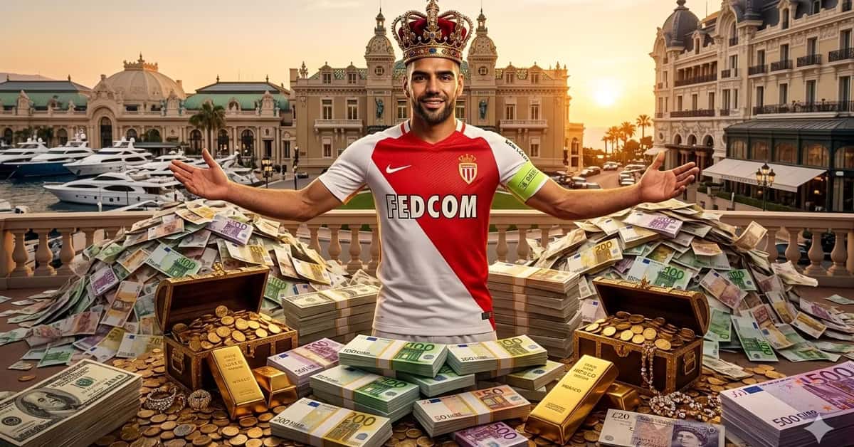 Falcao y su fortuna en el AS Mónaco