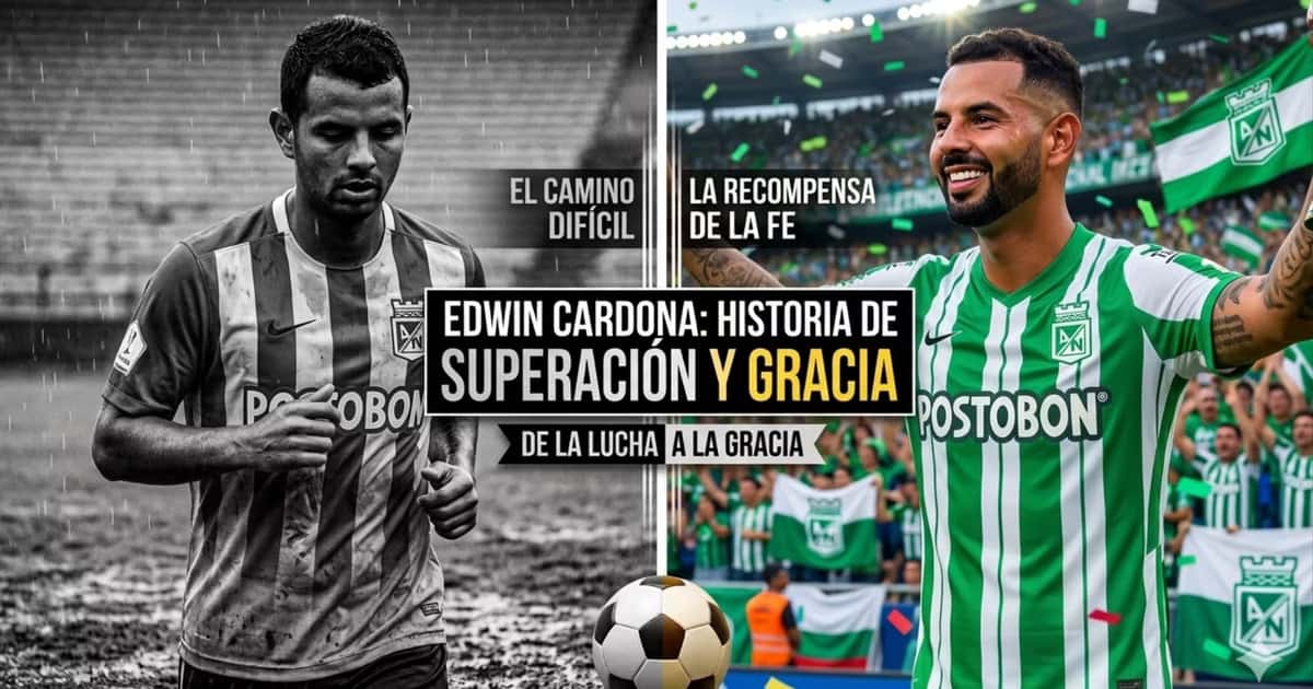 La historia de Edwin Cardona antes de ser futbolista profesional