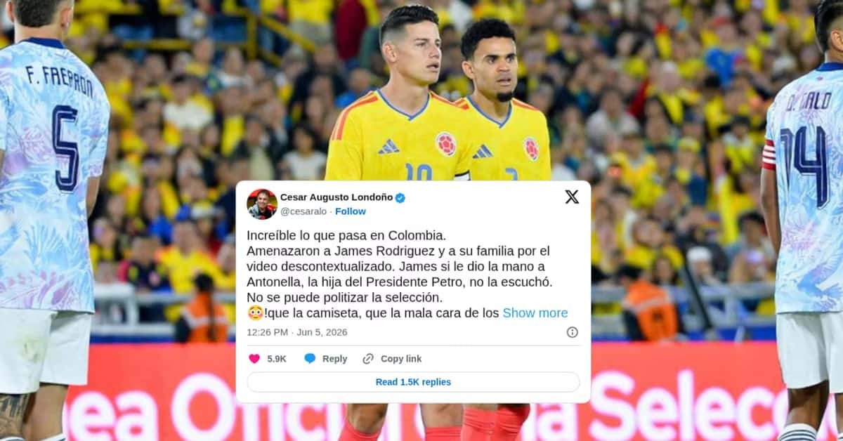 ¡Icreible lo que pasa en Colombia! Amenazas a James Rodríguez