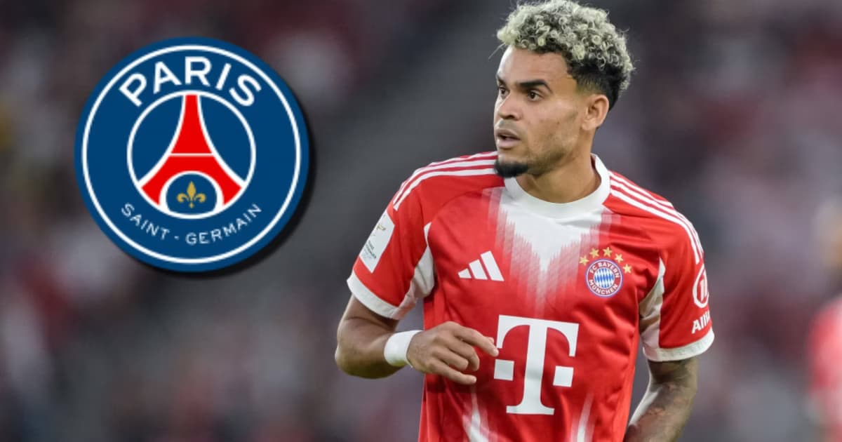 Luis Díaz como jugador del Bayern Munich