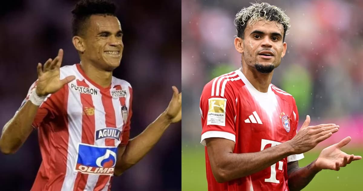 Luis Díaz en el Junior y en el Bayern Munich
