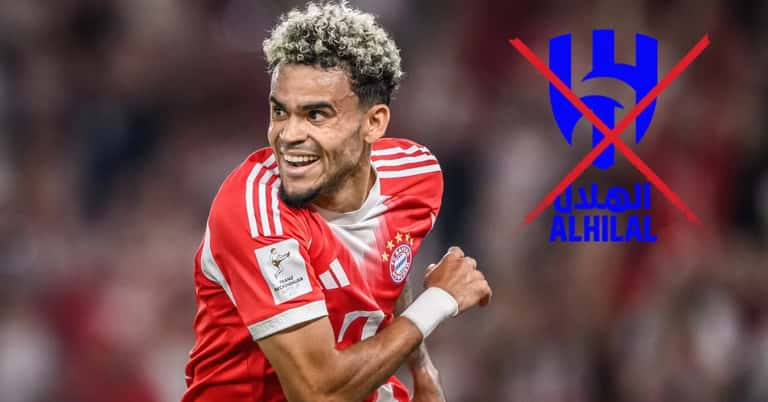 Luis Díaz no contempla dejar el Bayern Múnich pese al interés de Al Hilal