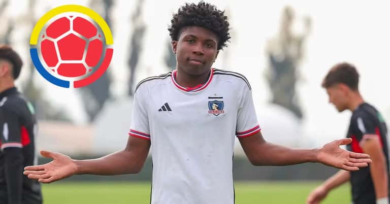 Maikel Peña rechazó representar a Chile y fue convocado por la selección Colombia Sub-17