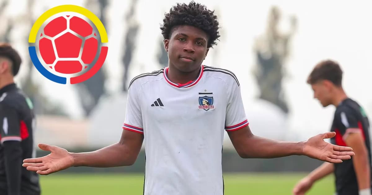 Maikel Peña con Colo Colo