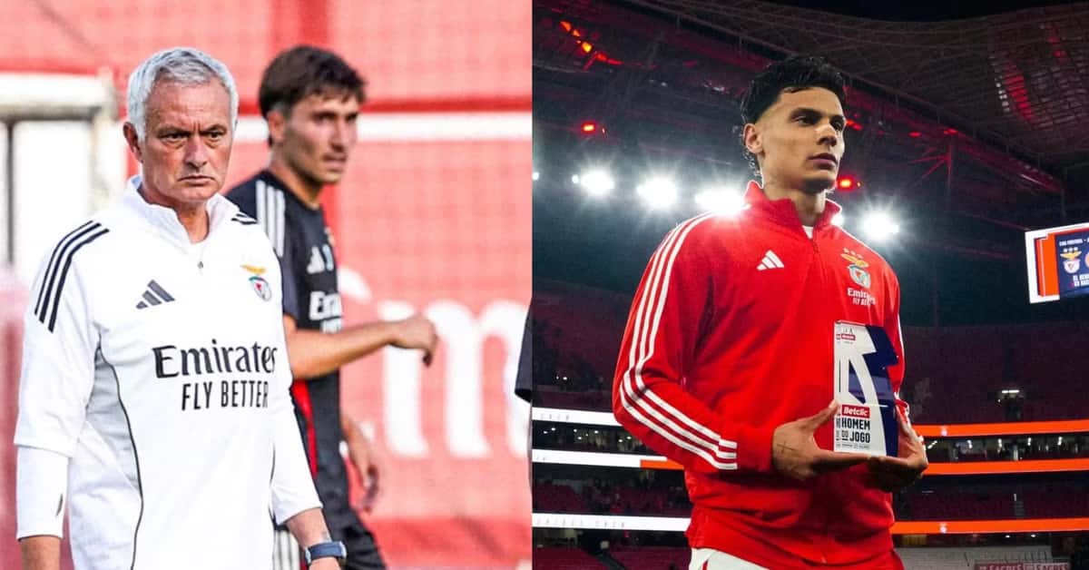 el pedido desesperado de Richard Ríos a Mourinho