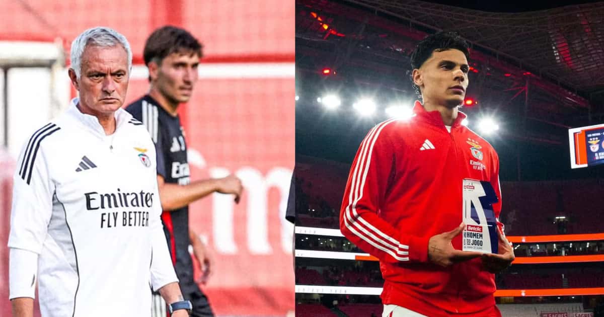 el pedido desesperado de Richard Ríos a Mourinho
