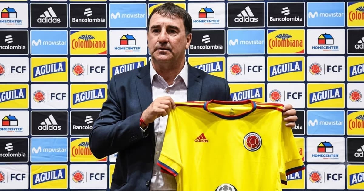 Néstor Lorenzo con la selección Colombia