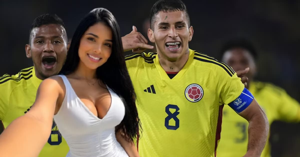 Gustavo Puerta con la camiseta de Colombia