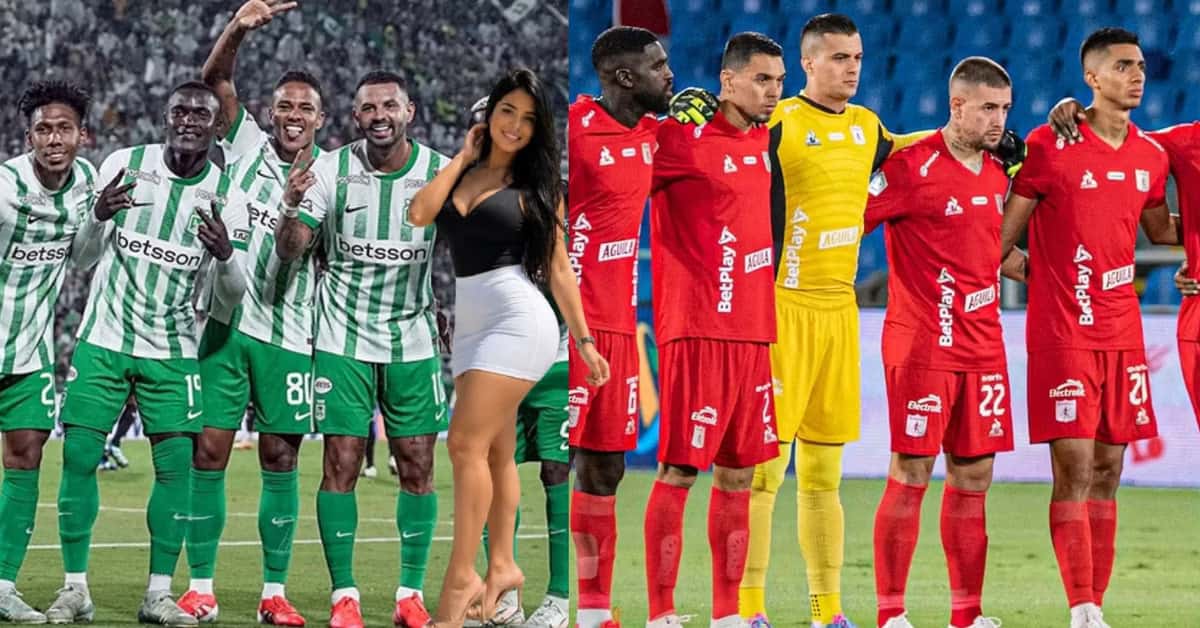 Atlético Nacional y América de Cali