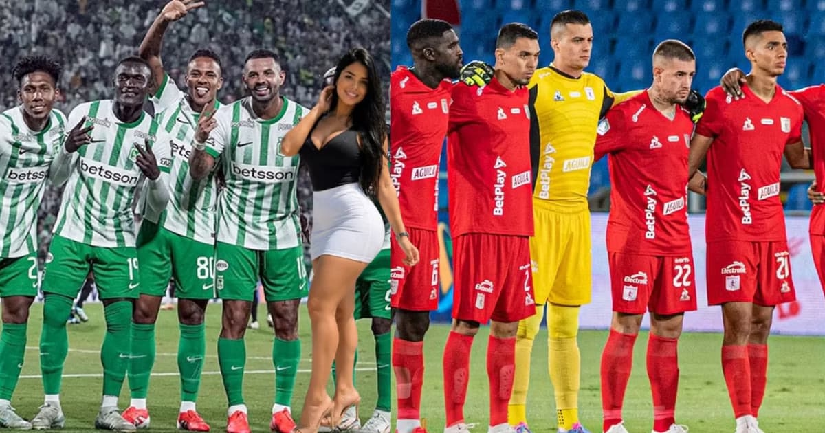 Atlético Nacional y América de Cali