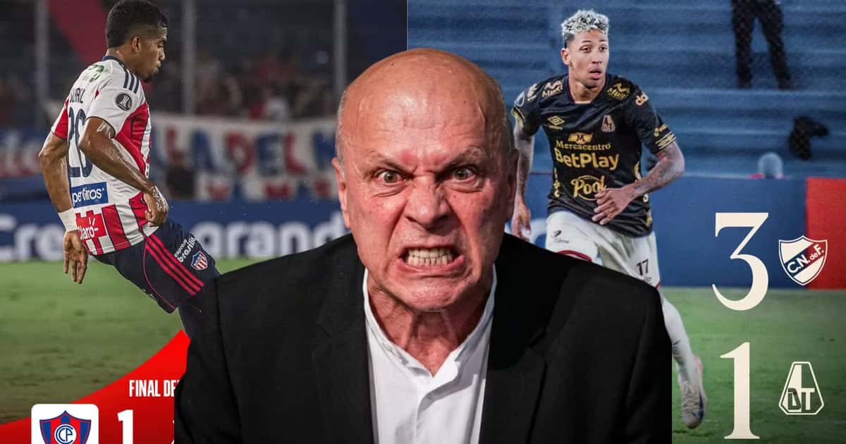 Carlos Antonio Vélez explotó ante el nivel de los equipos colombianos en copas