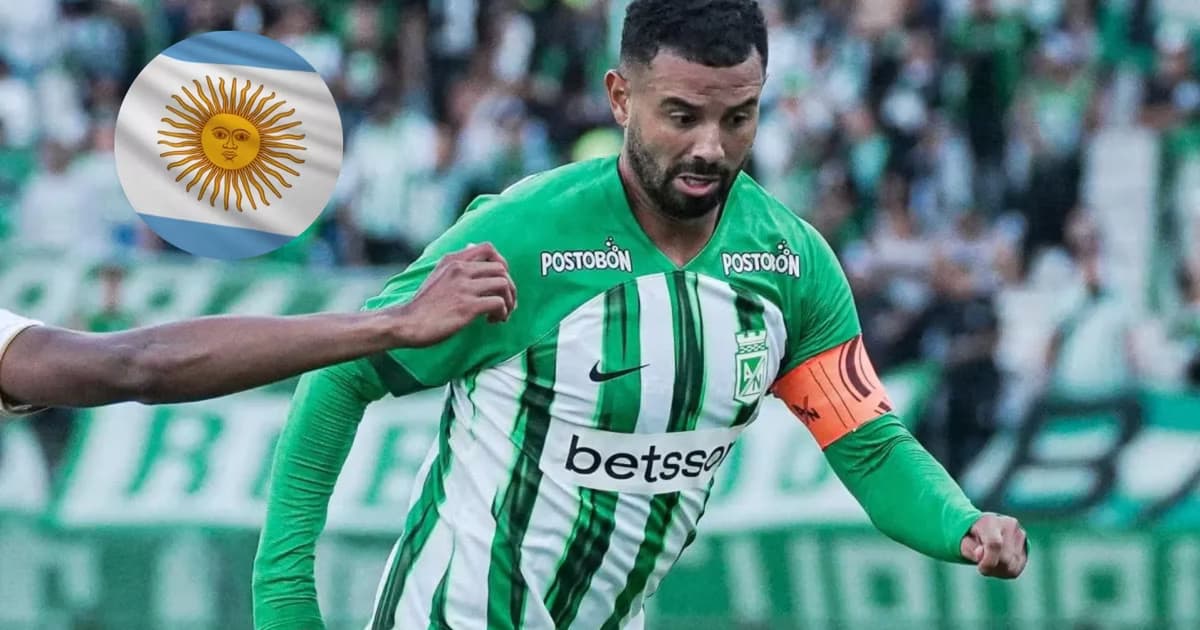 Edwin Cardona como capitán de Atlético Nacional