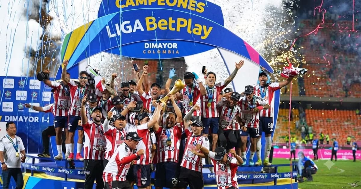 Junior campeón de la Liga Colombiana