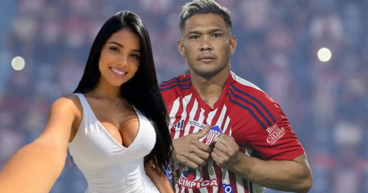 Teófilo Gutiérrez con la camiseta de Junior