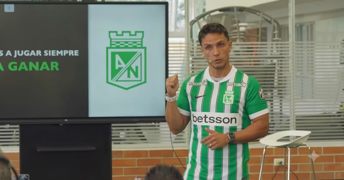 Lucas Gonzales presentado en Atlético Nacional