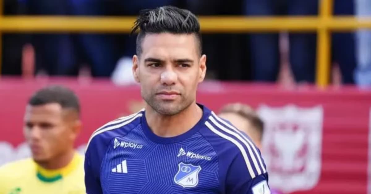 Radamel Falcao jugando con Millonarios