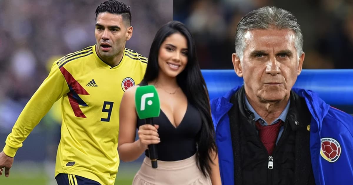 Radamel Falcao hizo quedar mal a Queiroz en la previa del duelo ante Ghana