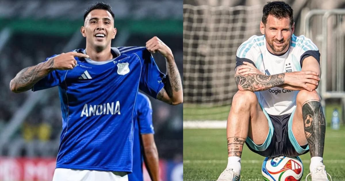 El dato que pone a Rodrigo Contreras por encima que Messi ¡Ni así, Millos pudo hacer algo!