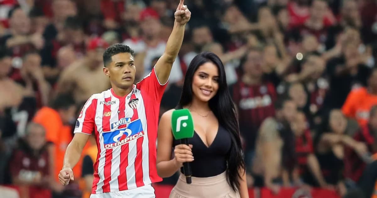 Teófilo Gutiérrez con el Junior de Barranquilla