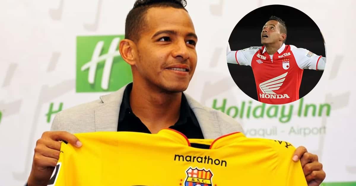 Wilder Medina con la camiseta de Barcelona SC