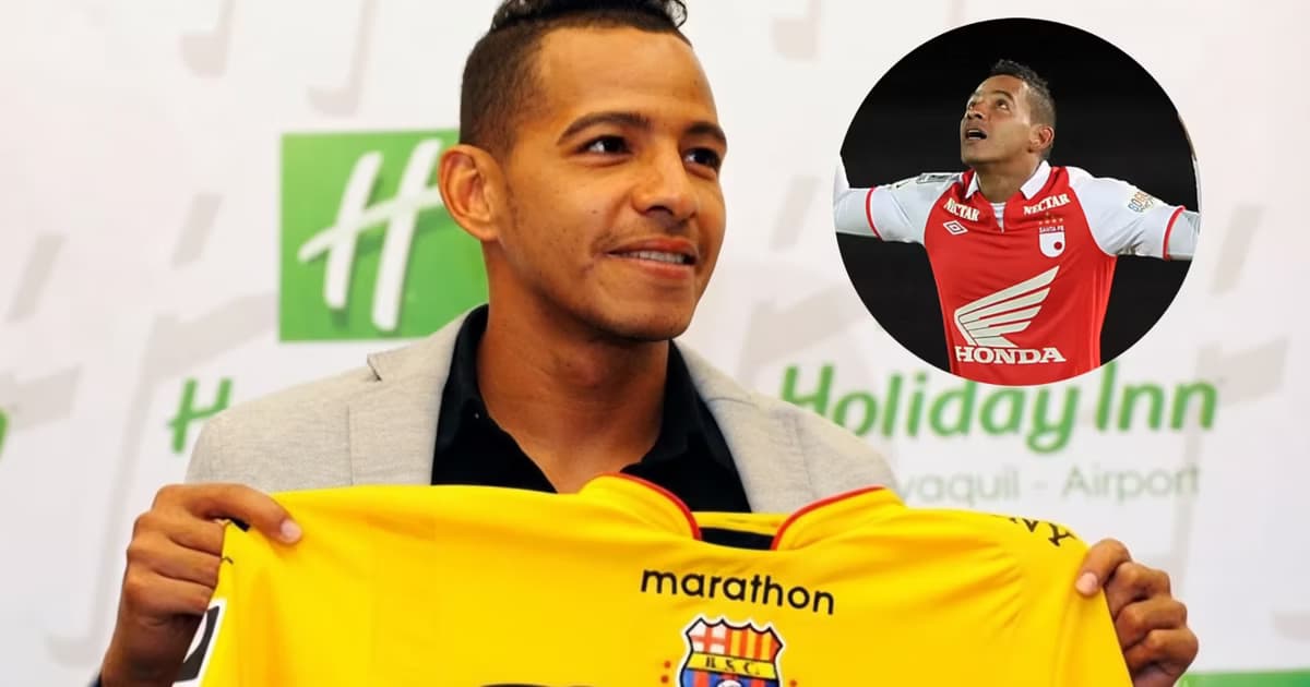 Wilder Medina con la camiseta de Barcelona SC