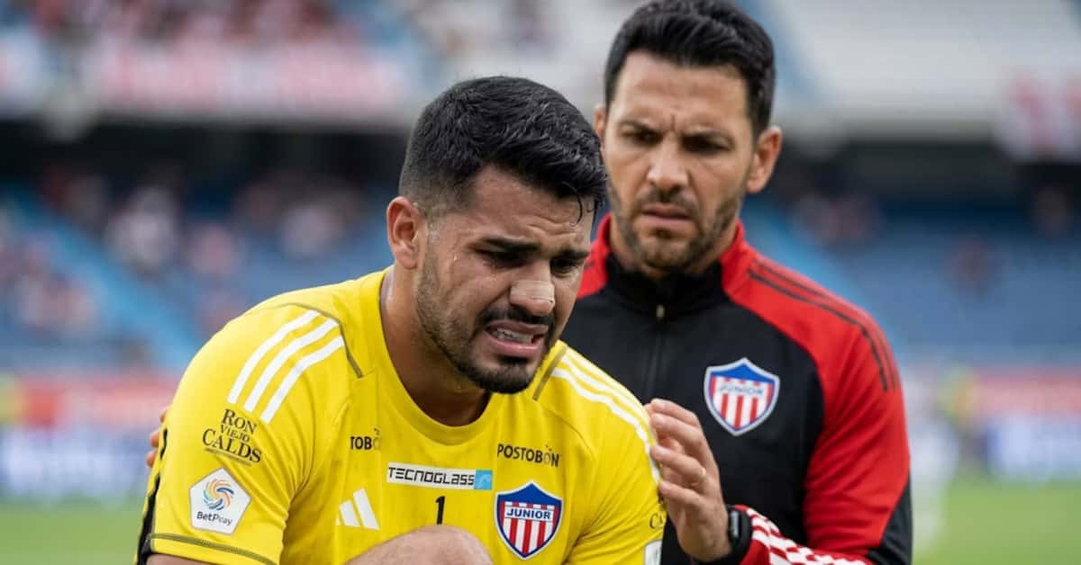 Junior perderá a su Mauro Silveira por un mes y crecen dudas sobre el reemplazo en el arco