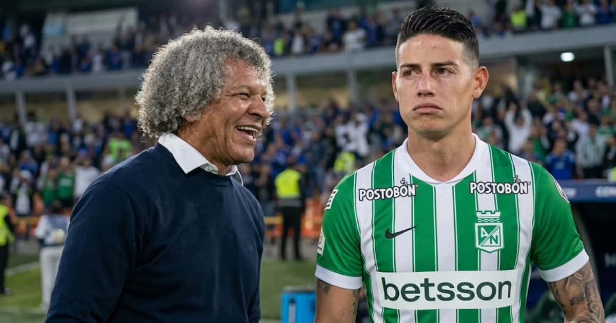 Gamero encontró la fórmula para apagar a James Rodríguez en su debut ante la hinchada de Atlético Nacional