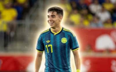 Samuel Velásquez se ganó la titular en Colombia tras su golazo ante Perú