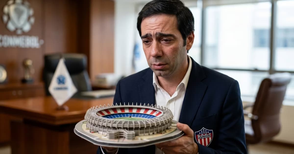 Junior tiembla ante la posibilidad de perder la final de la Copa Sudamericana en Barranquilla
