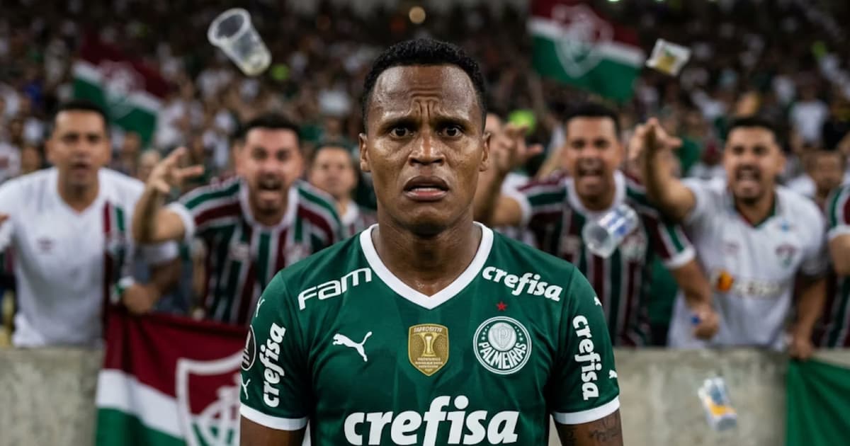 Jhon Arias sufrió insultos en el Maracaná durante el Fluminense vs Palmeiras por Libertadores