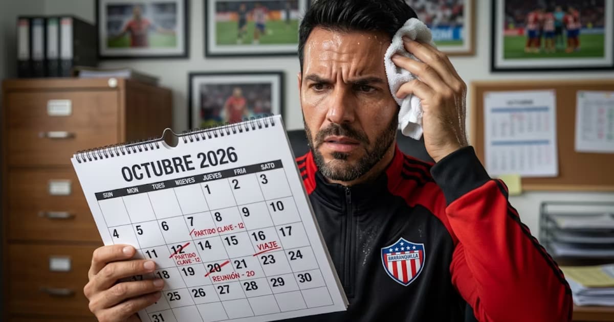 Los próximos partidos pueden definir el futuro de Sebastián Viera en Junior