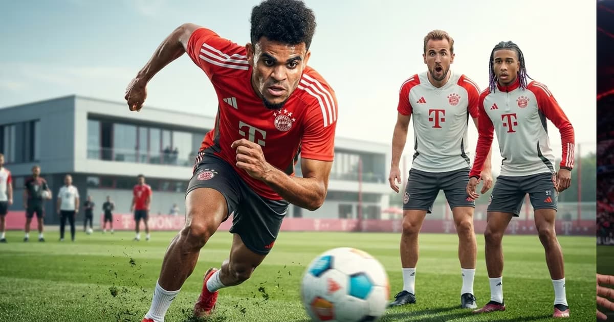 Luis Díaz, Harry Kane y Michael Olise