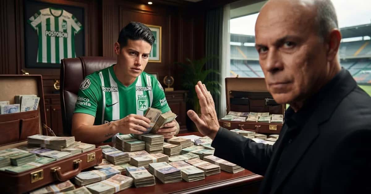 Carlos Antonio Vélez y James Rodíguez