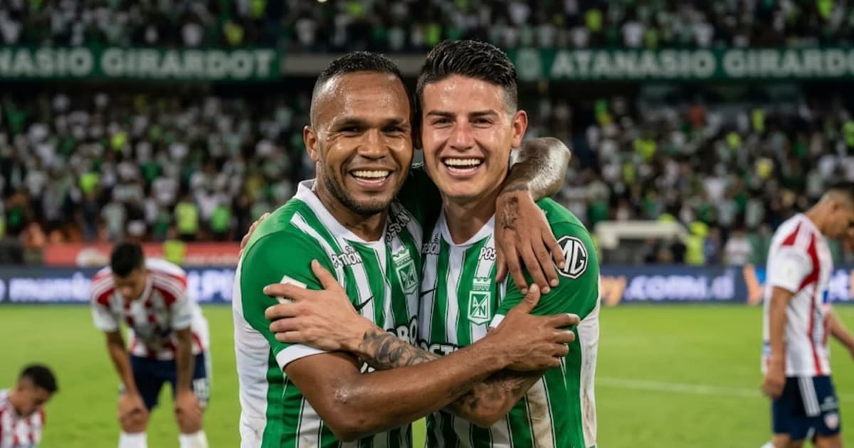 James tuvo un gran gesto con Sarmiento en el Nacional vs Junior para darle la titularidad